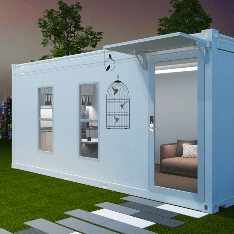 Studio She Shed for Entertaining front view