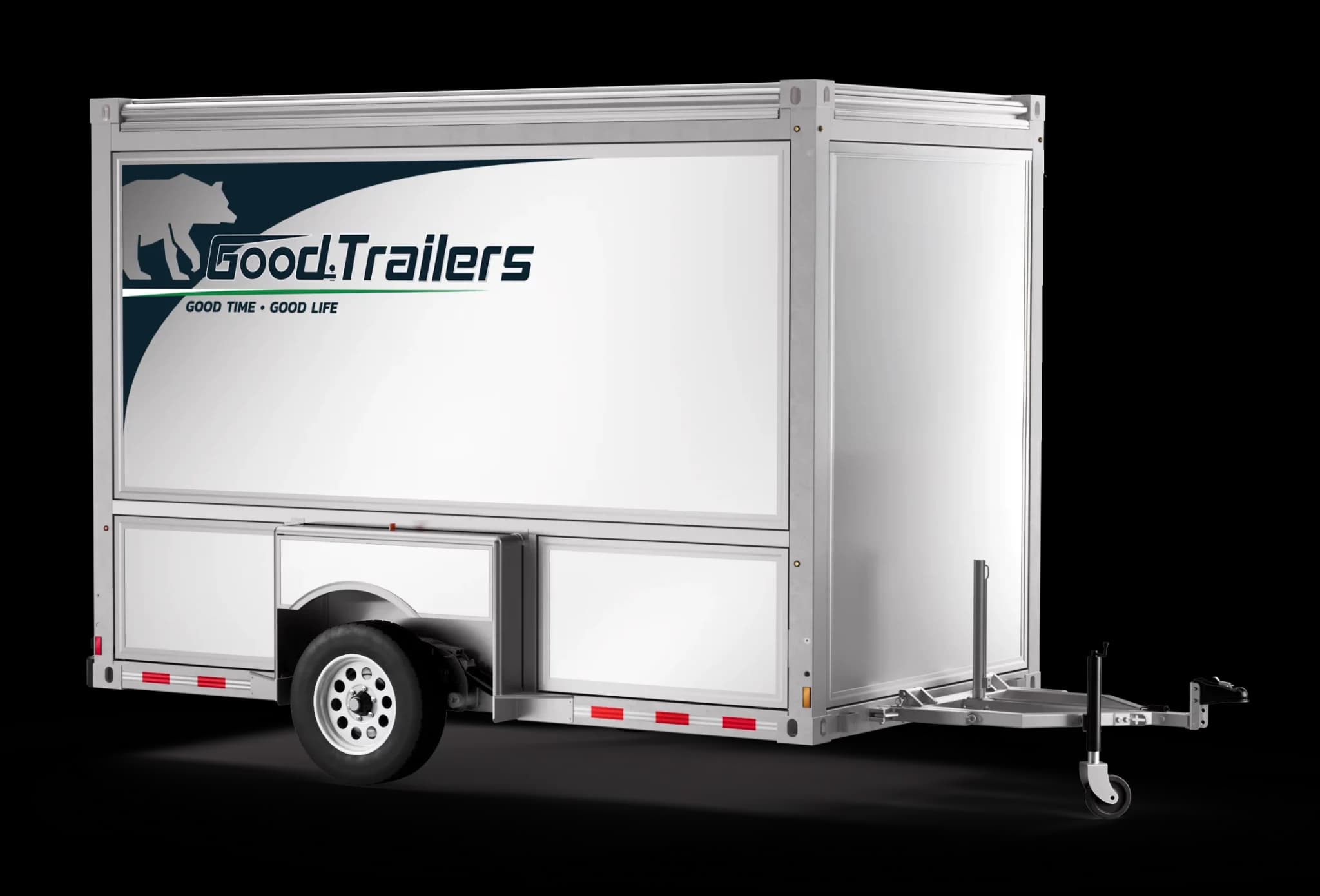 One of our 13-ft Extended Height Cargo Trailers