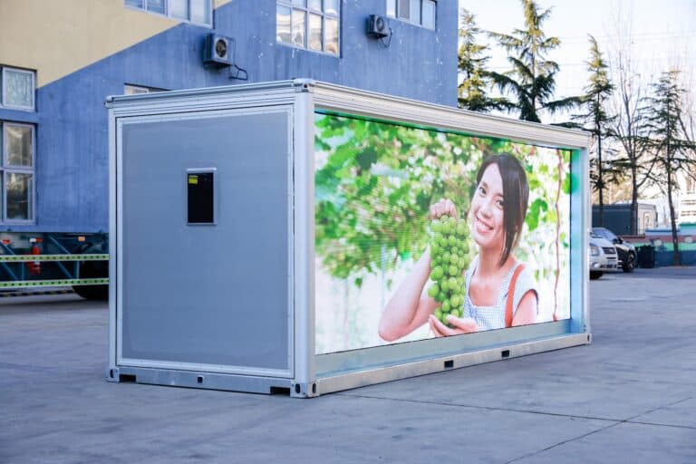 Innovative full LED panel on modular structure.