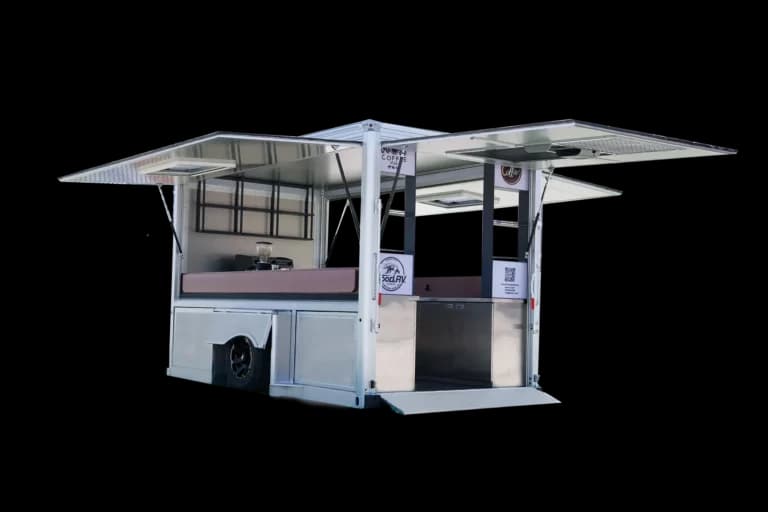 One of our 13ft concession trailers without LED