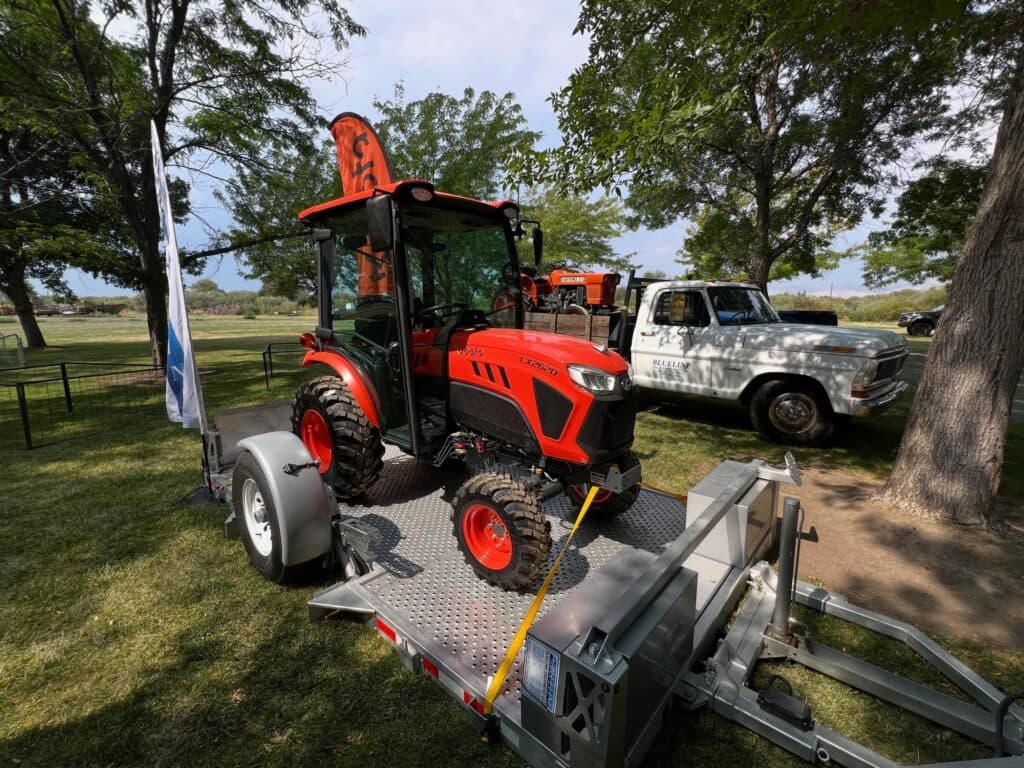 Tractor on 13' Drop Deck Trailer from GoodMFG®