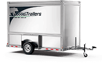 Good Manufacturing trailer at a dealer lot