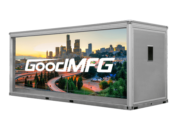 Dynamic LED Signage for Equipment Rental Yards