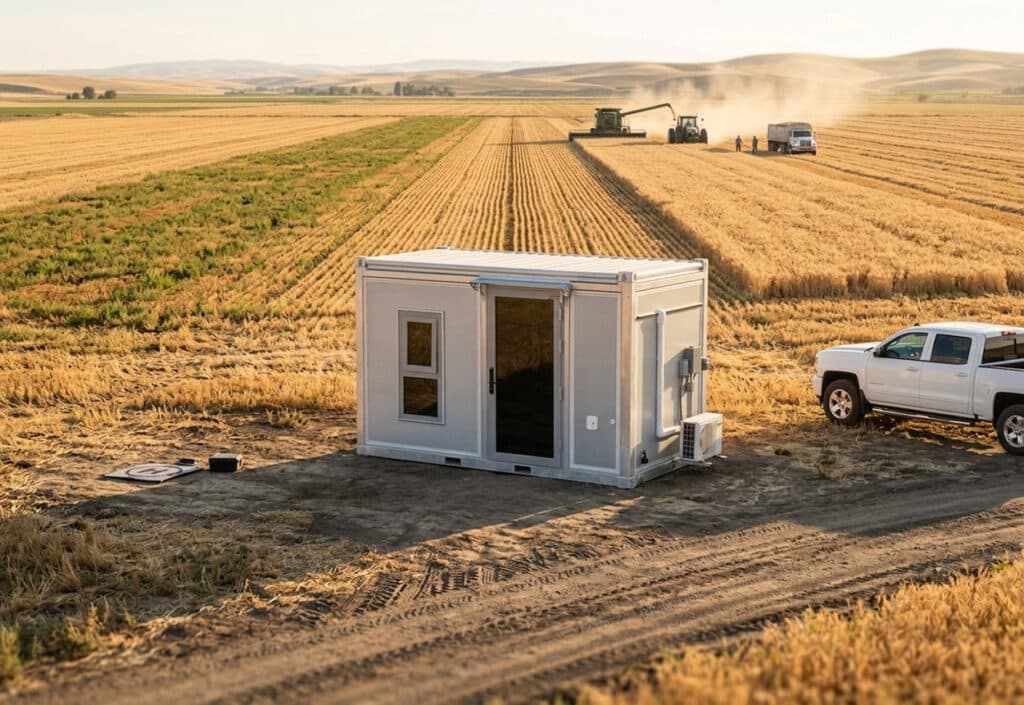 Drop Deck Field Command Centers for Ag Crews
