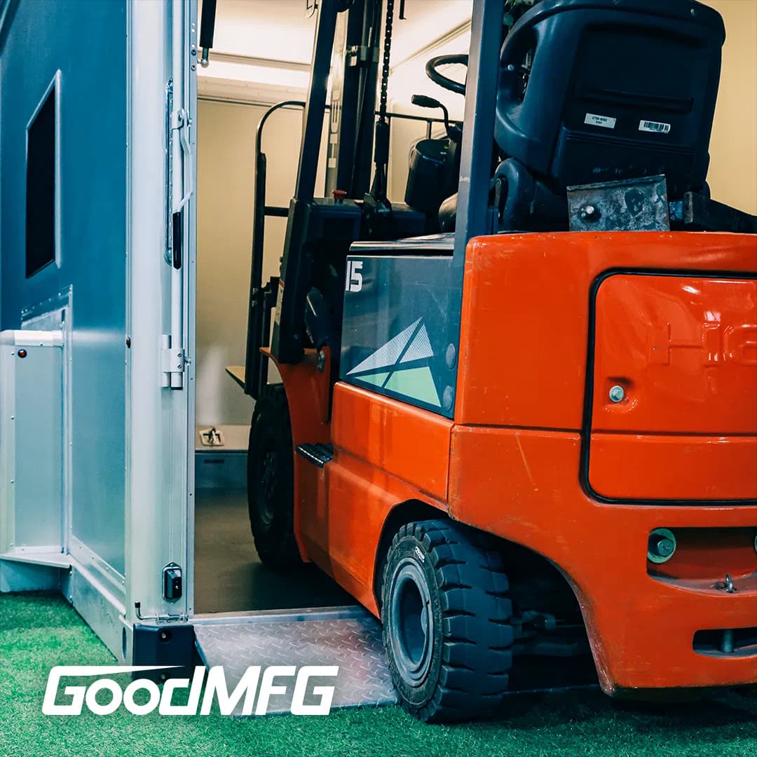 Ground-Level Loading for Forklift Transport