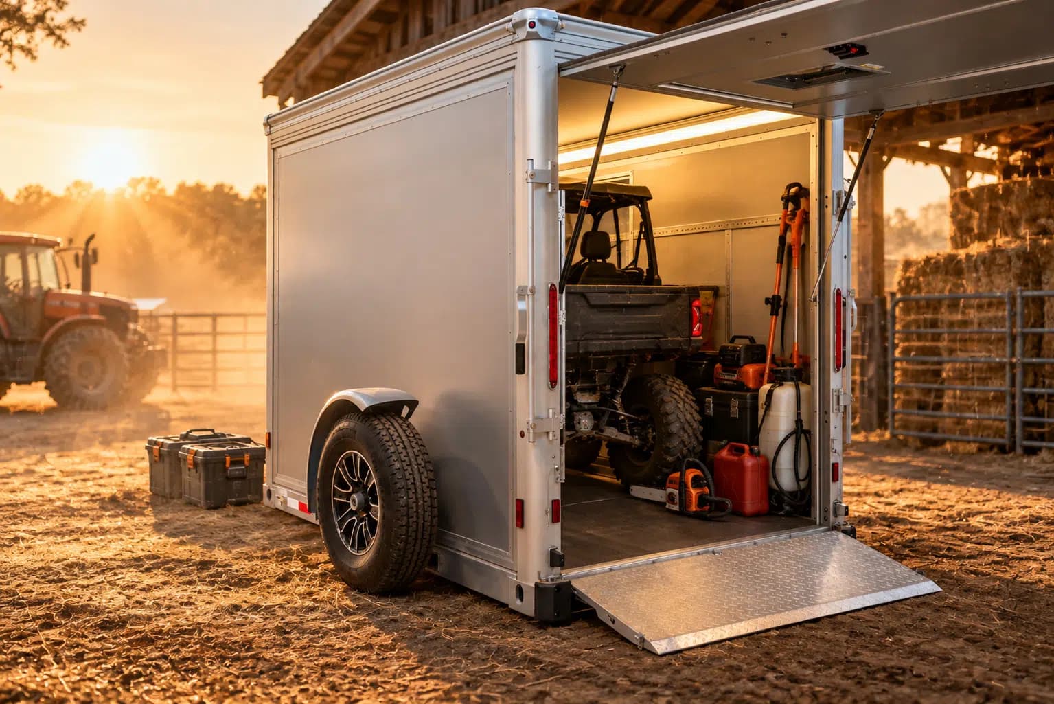 Key Features to Look for in Farm Utility Trailers