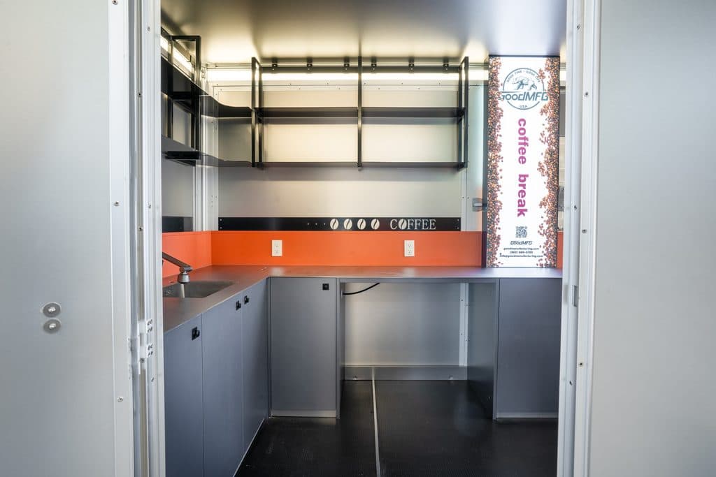 Food Trailer Interior, 19'
