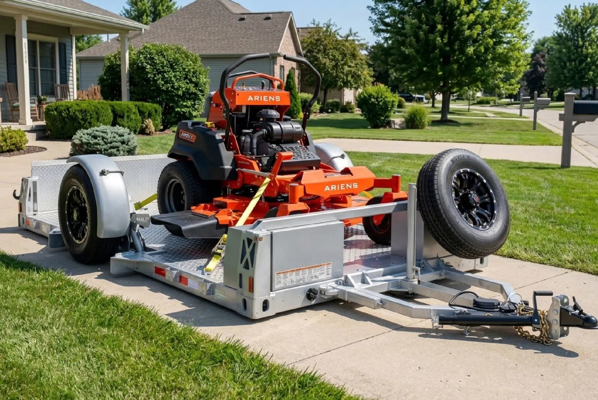 Landscaping Trailers: When Ground Level Loading Makes Sense