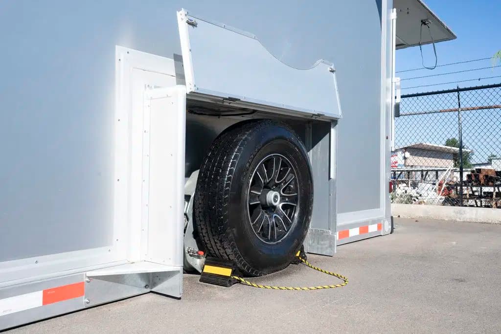 Drop Deck Trailer Instructions - Park & Chock