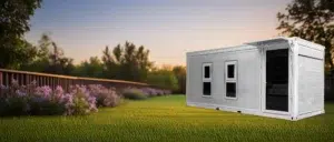 A single Good Modular Structure transformed into a studio shed.