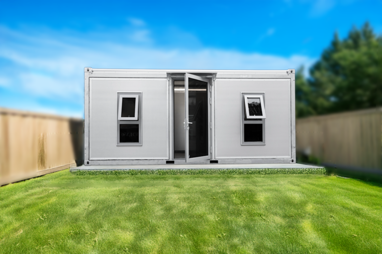 Studio Sheds with Middle Door