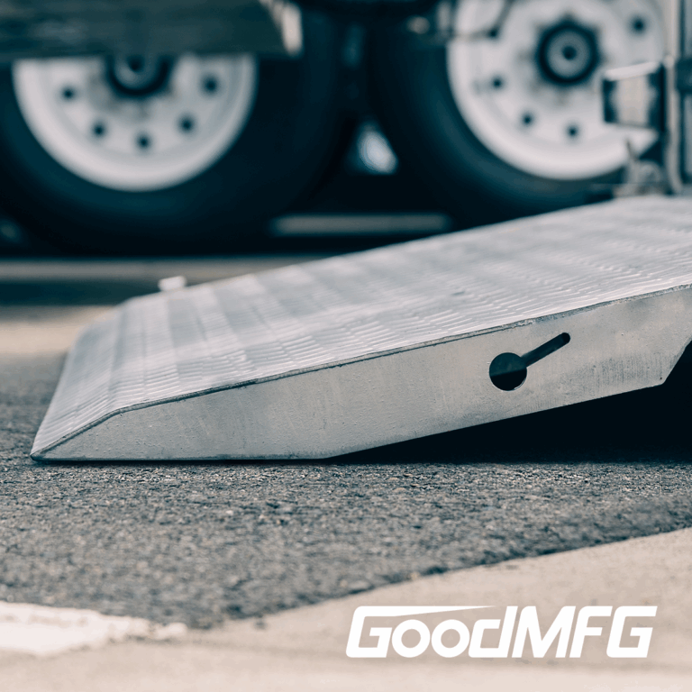 Low-angle loading ramp