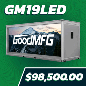 The GM19LED 19' modular with built in LED screens for $98,500