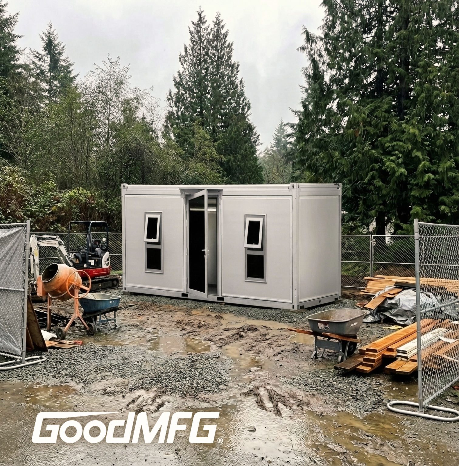 Construction site solutions (modular structure)